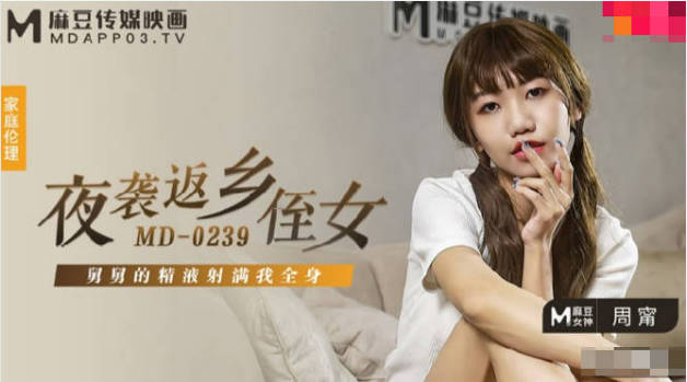 麻豆传媒-夜袭返乡姪女-周甯